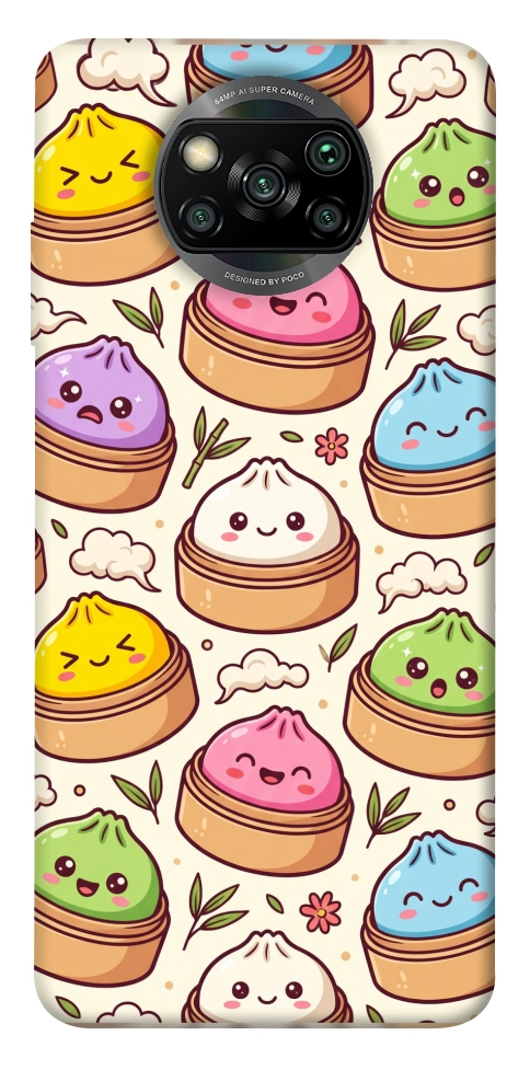 Чохол Pattern dumpling для Xiaomi Poco X3 NFC