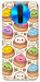 Чехол Pattern dumpling для Xiaomi Poco X2