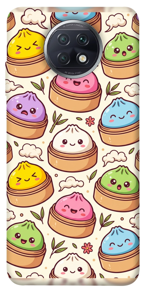 Чехол Pattern dumpling для Xiaomi Redmi Note 9T