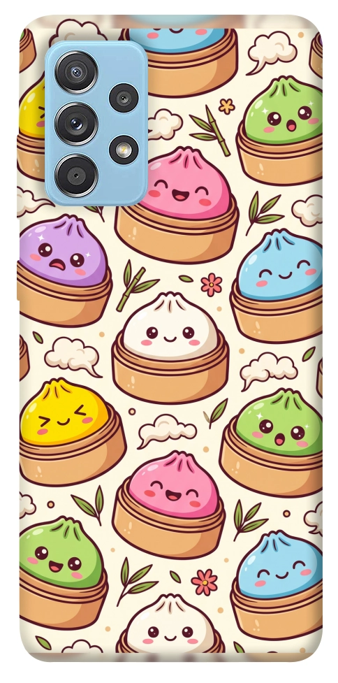 Чехол Pattern dumpling для Galaxy A52