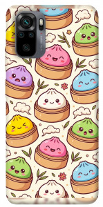 Чехол Pattern dumpling для Xiaomi Redmi Note 10