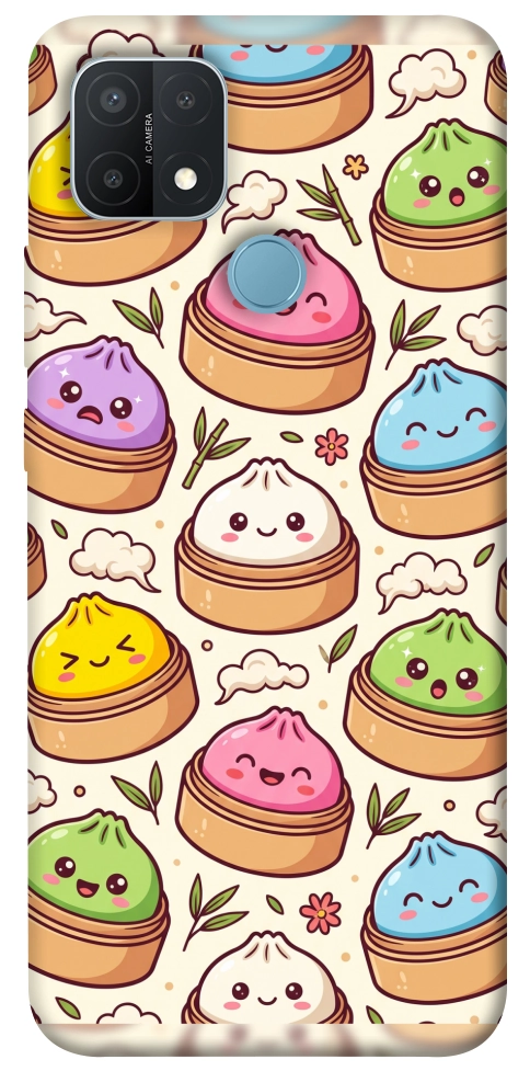 Чехол Pattern dumpling для Oppo A15