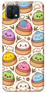 Чехол Pattern dumpling для Oppo A15