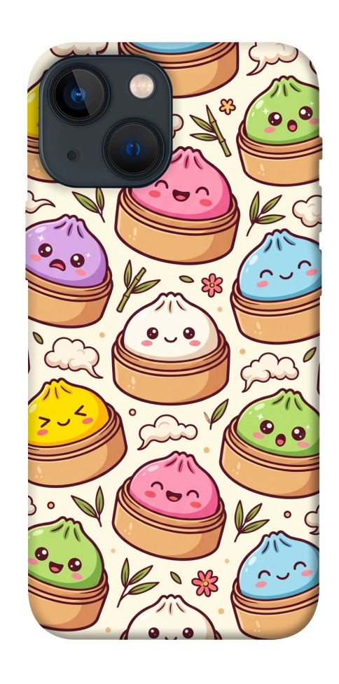 Чехол Pattern dumpling для iPhone 13 mini