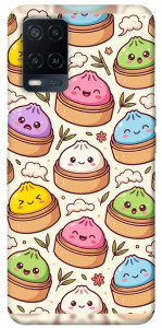 Чехол Pattern dumpling для Oppo A54 4G