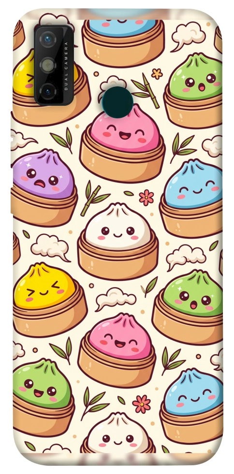 Чохол Pattern dumpling для TECNO Spark 6 Go