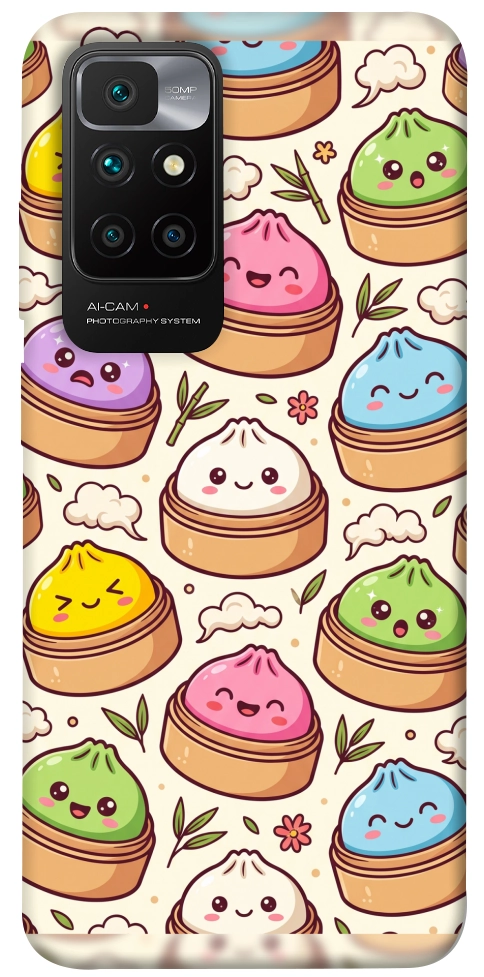 Чехол Pattern dumpling для Xiaomi Redmi 10