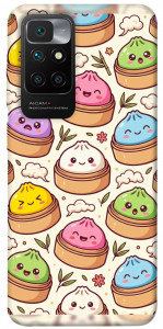 Чехол Pattern dumpling для Xiaomi Redmi 10