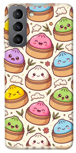 Чехол Pattern dumpling для Galaxy S21 FE