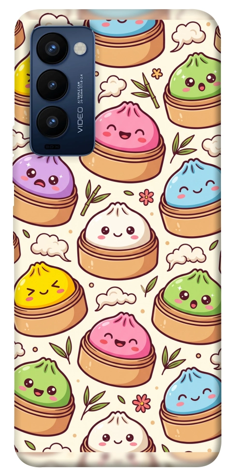 Чохол Pattern dumpling для TECNO Camon 18