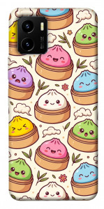 Чехол Pattern dumpling для Vivo Y15s