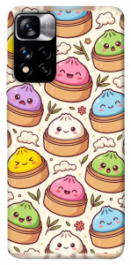 Чехол Pattern dumpling для Xiaomi Redmi Note 11 5G