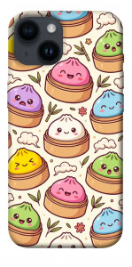 Чехол Pattern dumpling для iPhone 14