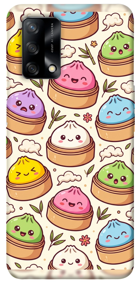 Чехол Pattern dumpling для Oppo F19