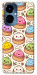 Чехол Pattern dumpling для TECNO Camon 19 Pro (CI8n)