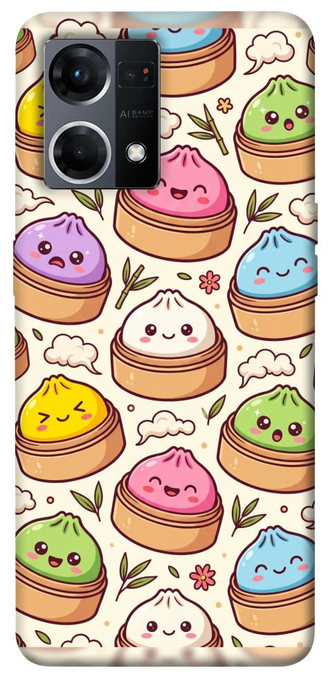 Чохол Pattern dumpling для Oppo Reno 7 4G