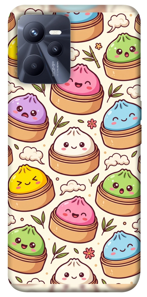Чехол Pattern dumpling для Realme C35