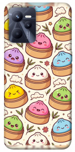 Чехол Pattern dumpling для Realme C35