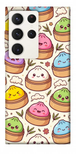 Чехол Pattern dumpling для Galaxy S23 Ultra
