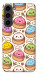 Чехол Pattern dumpling для Galaxy S23
