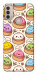 Чехол Pattern dumpling для Motorola Moto E40