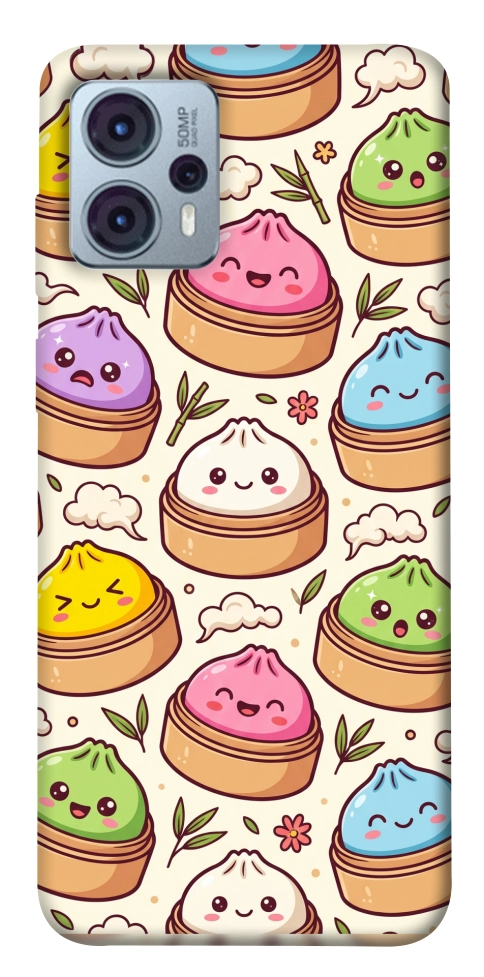 Чехол Pattern dumpling для Motorola Moto G23