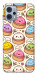 Чехол Pattern dumpling для Motorola Moto G23