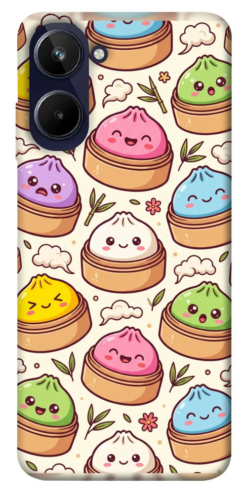 Чехол Pattern dumpling для Realme 10 4G