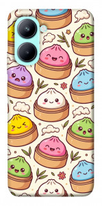 Чехол Pattern dumpling для Realme C33