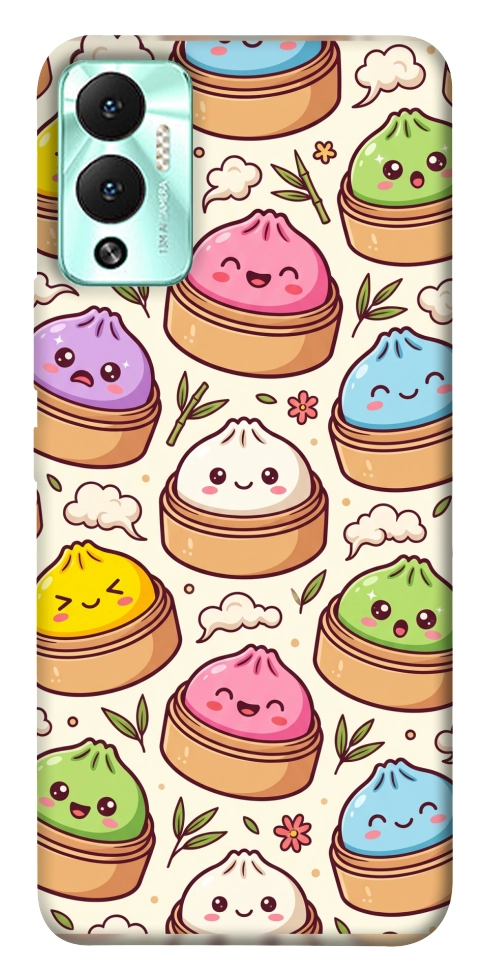 Чехол Pattern dumpling для Infinix Hot 12 Play