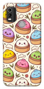 Чохол Pattern dumpling для Nokia C21 Plus