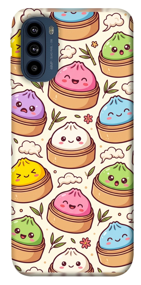 Чехол Pattern dumpling для Motorola Moto G41
