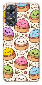 Чохол Pattern dumpling для Oppo A17
