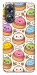 Чехол Pattern dumpling для Oppo A17