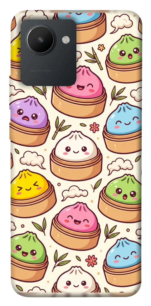 Чехол Pattern dumpling для Realme C30s