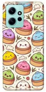 Чехол Pattern dumpling для Xiaomi Redmi Note 12 4G