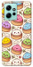 Чехол Pattern dumpling для Xiaomi Redmi Note 12 4G