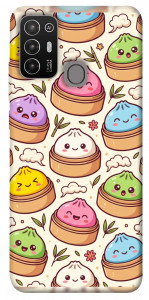Чехол Pattern dumpling для ZTE Blade A52