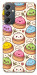 Чехол Pattern dumpling для Galaxy A24 4G