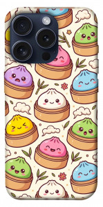 Чохол Pattern dumpling для iPhone 15 Pro