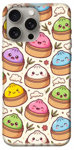 Чехол Pattern dumpling для iPhone 15 Pro Max