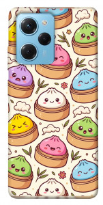 Чехол Pattern dumpling для Xiaomi Poco X5 Pro 5G