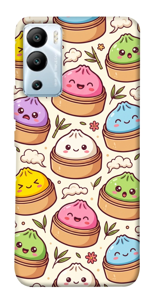 Чехол Pattern dumpling для Infinix Hot 12i