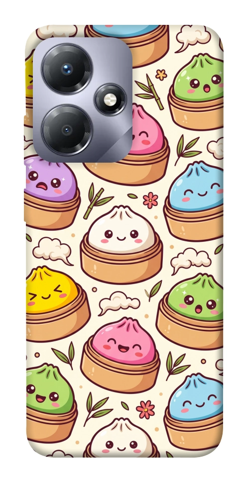 Чехол Pattern dumpling для Infinix Hot 30 Play