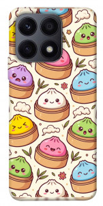 Чехол Pattern dumpling для Huawei Honor X8a