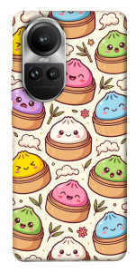 Чехол Pattern dumpling для Oppo Reno10 Pro