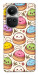 Чехол Pattern dumpling для Oppo Reno 10