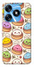Чехол Pattern dumpling для TECNO Spark 10