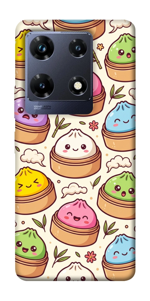 Чехол Pattern dumpling для Infinix Note 30 Pro NFC