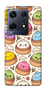 Чехол Pattern dumpling для Infinix Note 30 Pro NFC